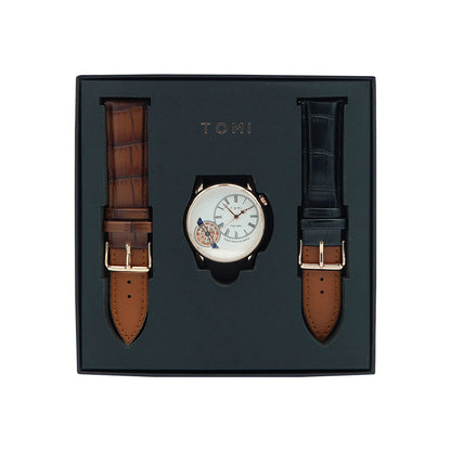 TOMI T-103 Face Gear Dual Strap Watch No.2